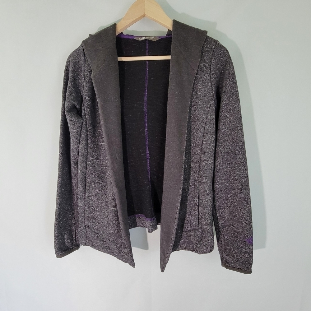 The North Face Women's Hooded Jacket Sz SP LOGO Pocket Athleisure Active Cozy